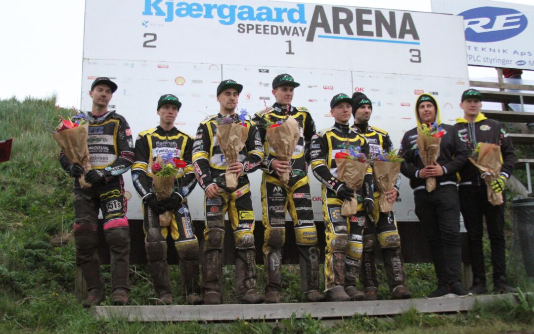 Uafgjort på Kjærgaard Speedway Arena i Grindsted!