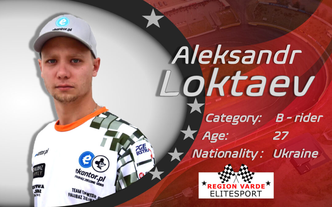 Aleksandr Loktaev klar som kører for Region Varde Elitesport i 2022