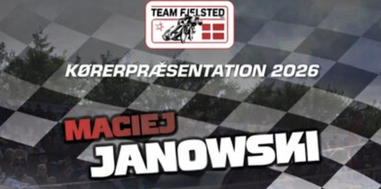 Maciej Janowski klar for Team Fjelsted i 2026