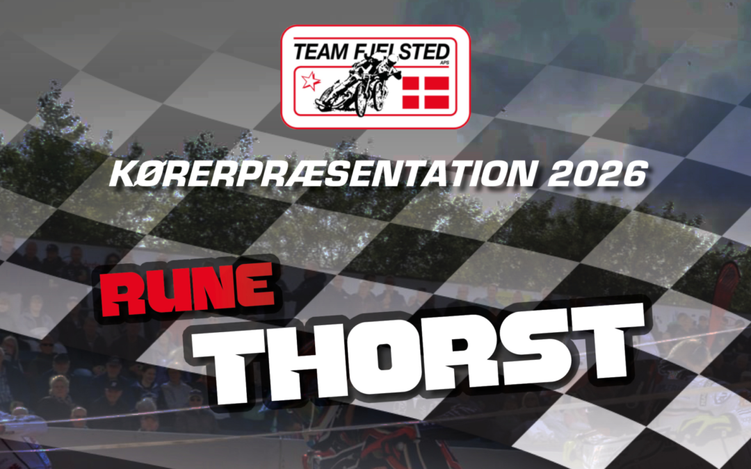 Rune Thorst fortsætter i Team Fjelsted i 2026